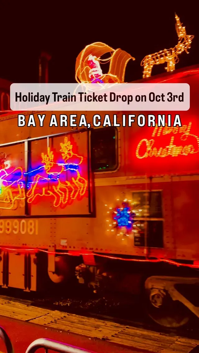 Trains Rides Open Sign Train of Lights (Niles Departure) in San Francisco | Mato