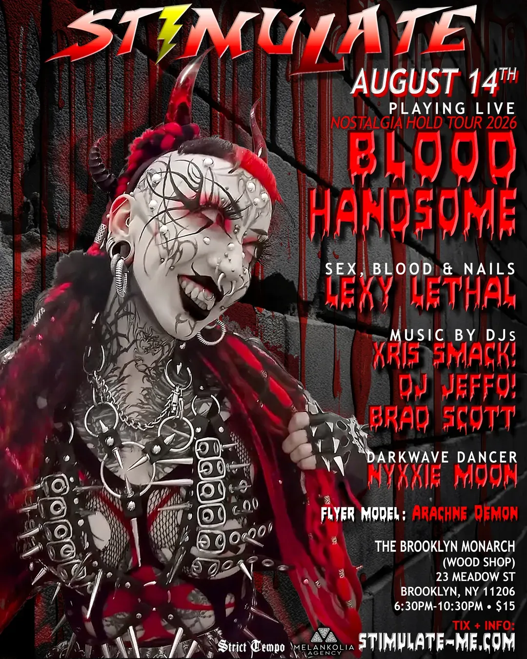 Stimulate: Blood Handsome at The Brooklyn Monarch in New York