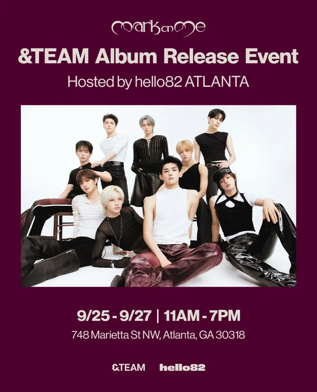 &TEAM and NEXZ Album Event at Hello82 Atlanta in Atlanta | Mato
