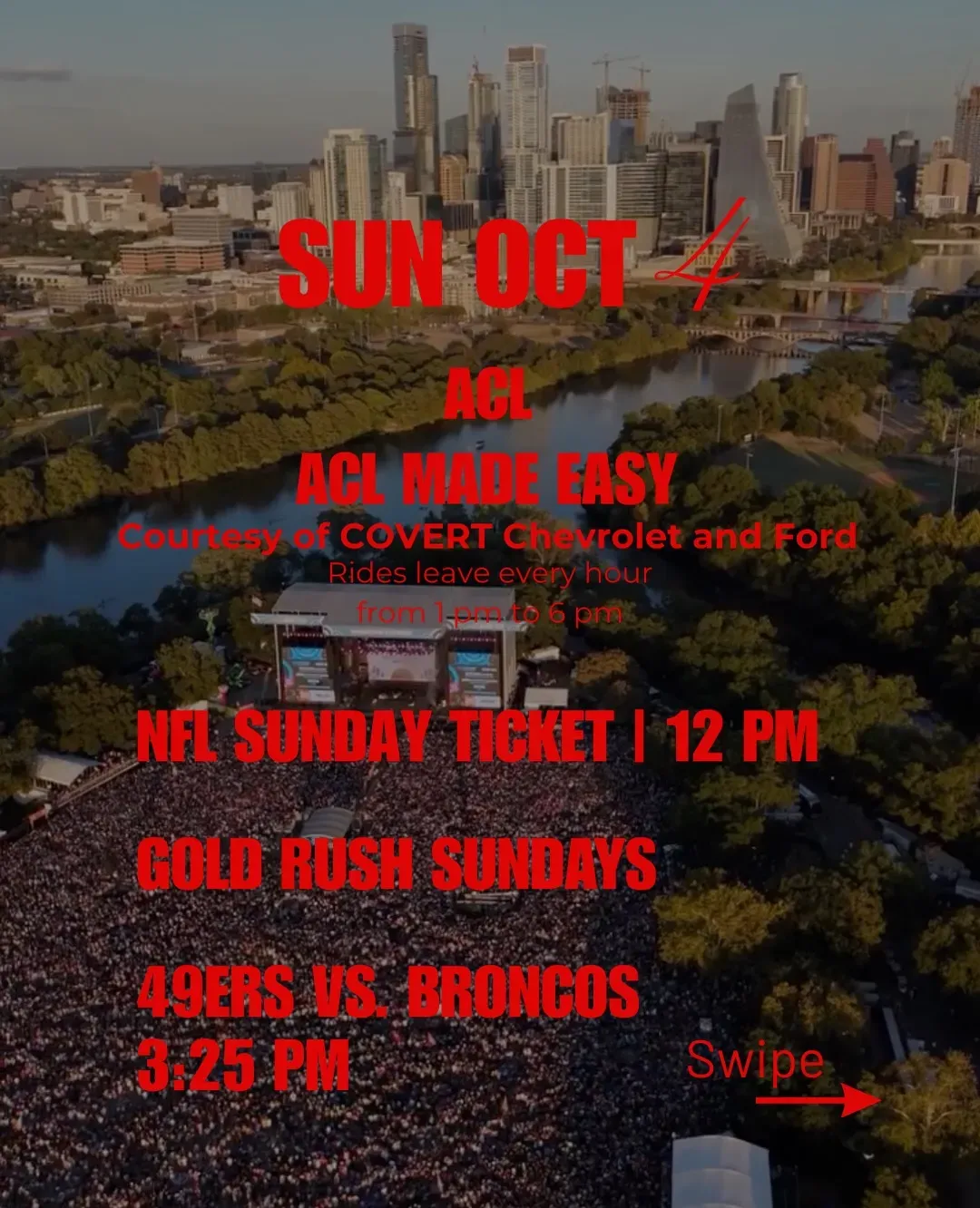 Recption Austin Riley Gold Rush Sunday at East End Ballroom in Austin | Mato