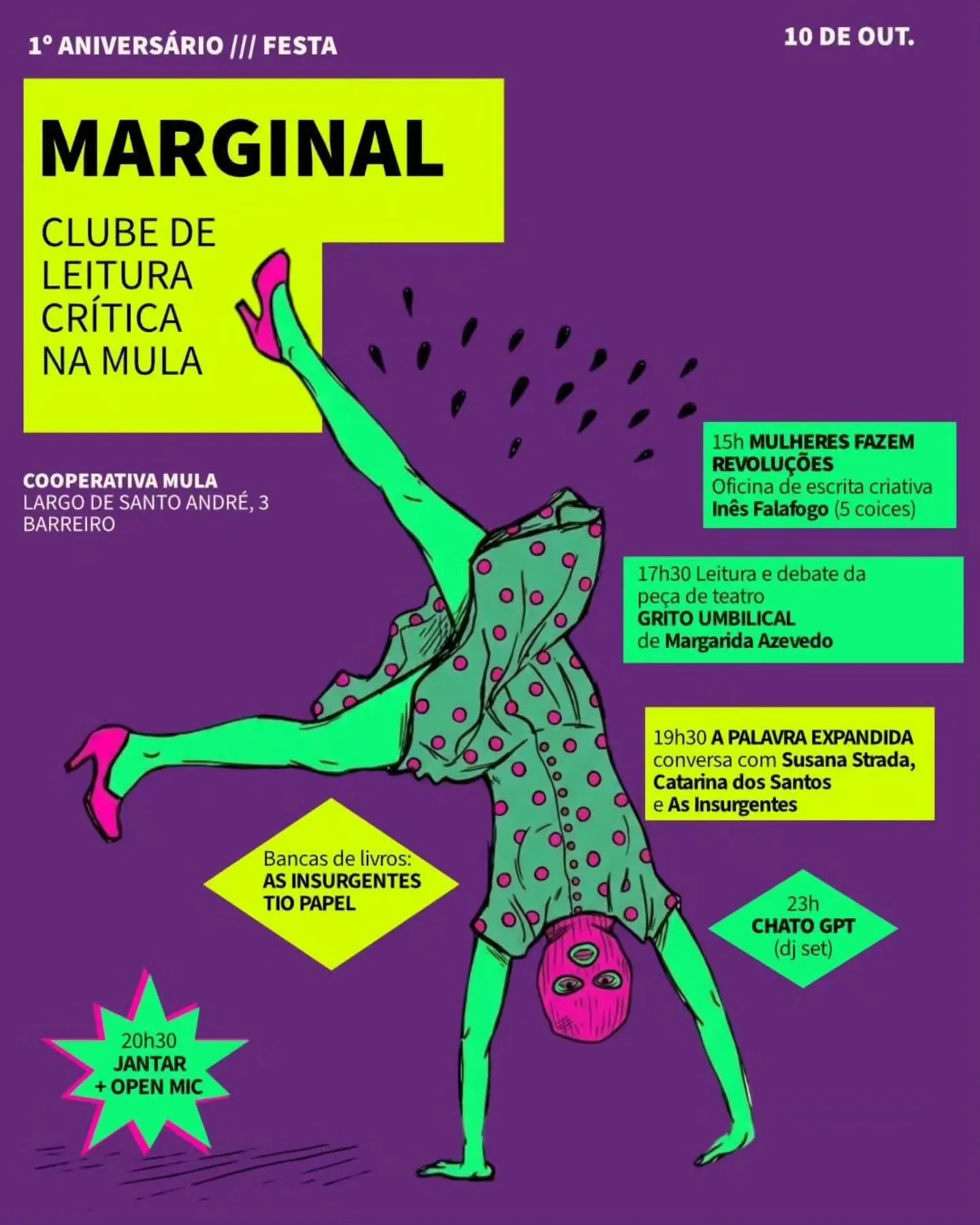 Marginal A Marginal 1st Anniversary at Cooperativa Mula in Lisbon | Mato