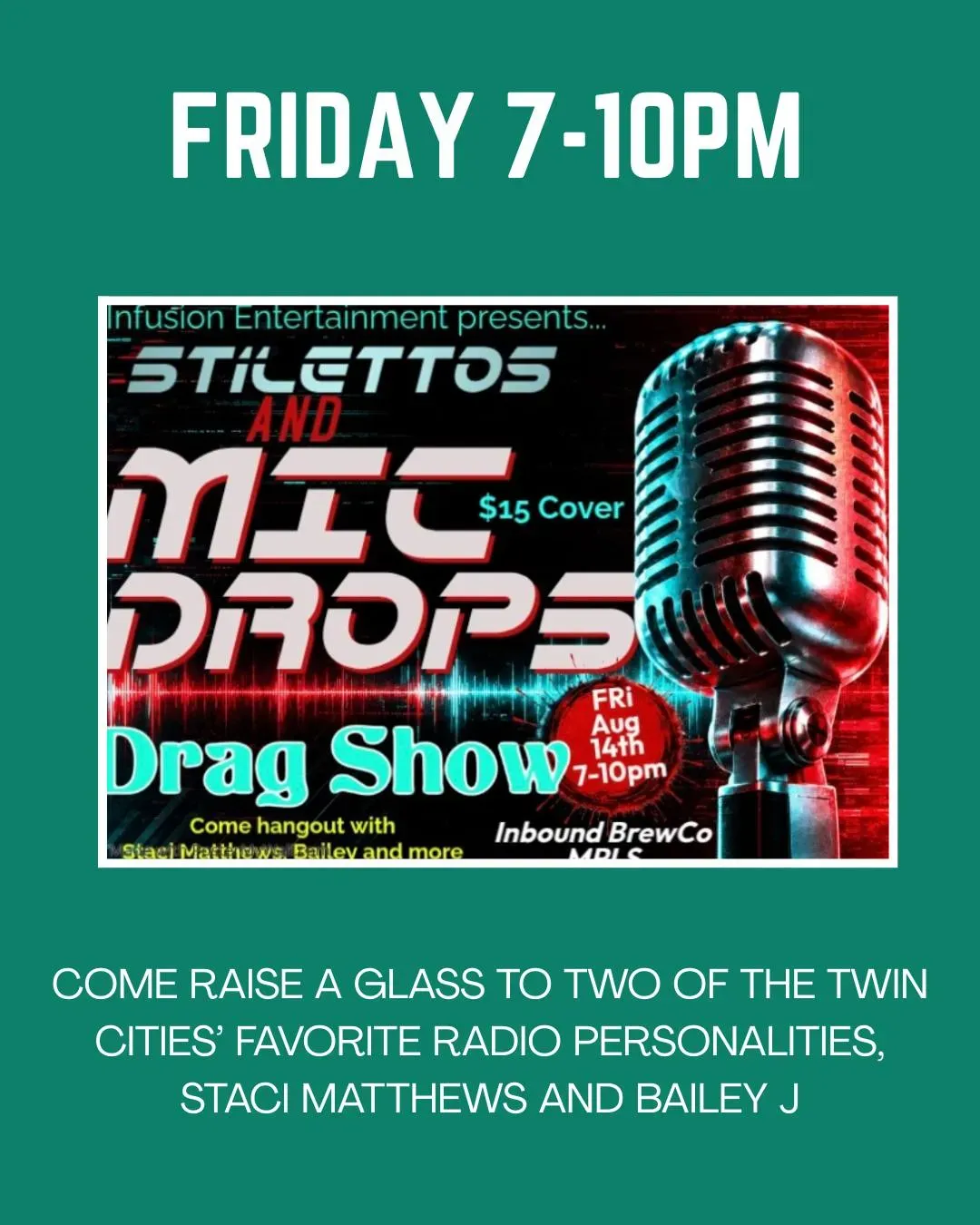 Mic Drop Drag Show
