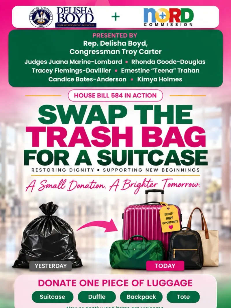 Community Luggage Drive in New Orleans | Mato