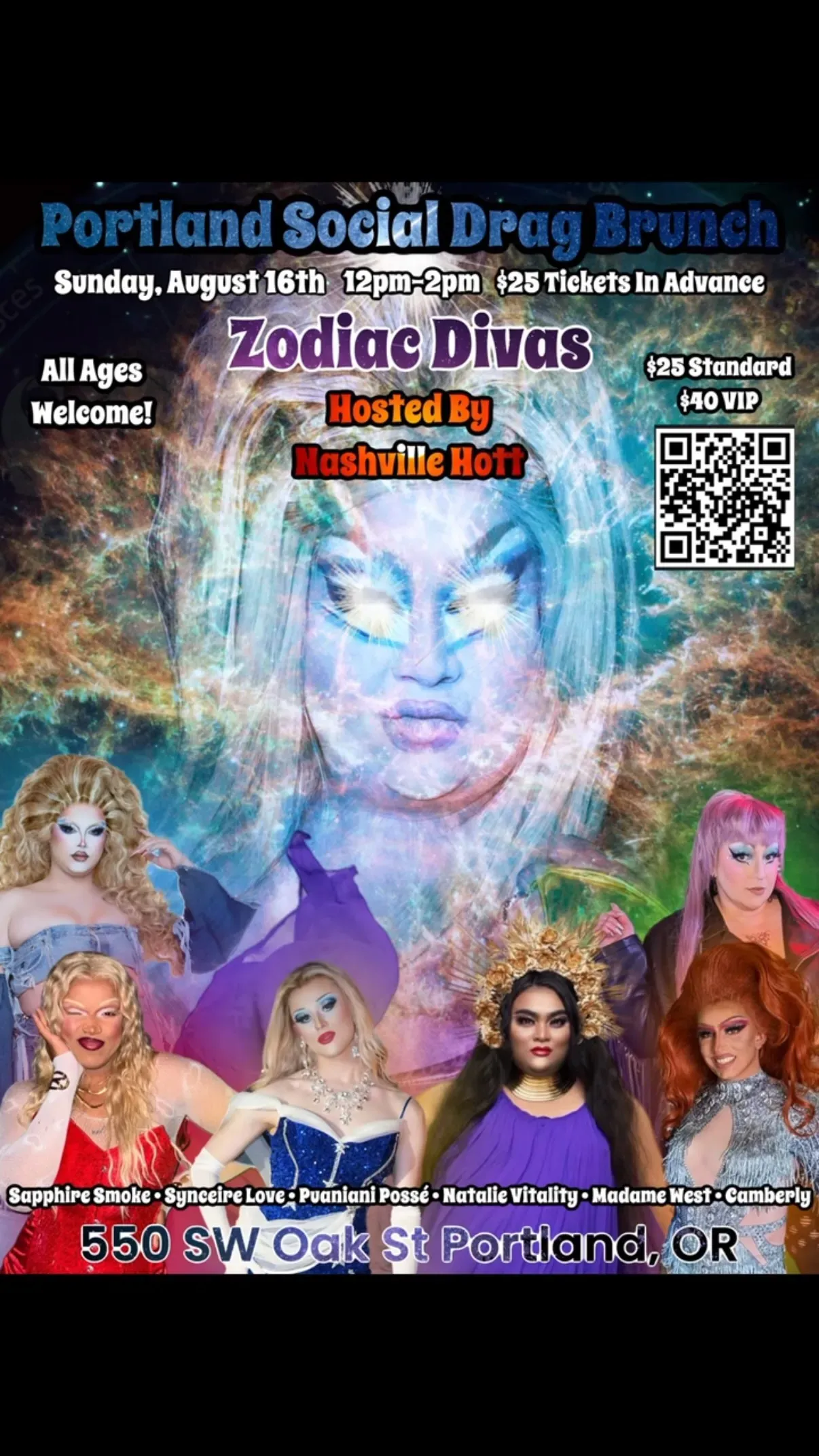 Zodiac Divas Drag Brunch