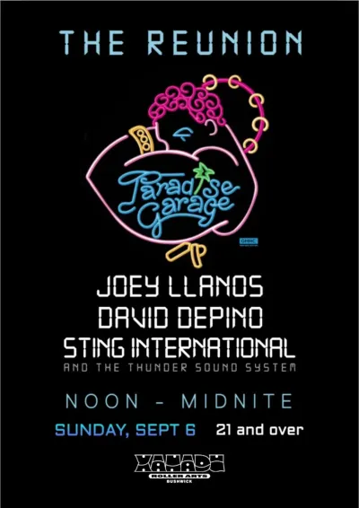 Paradise Garage Reunion 2026 in New York | Mato