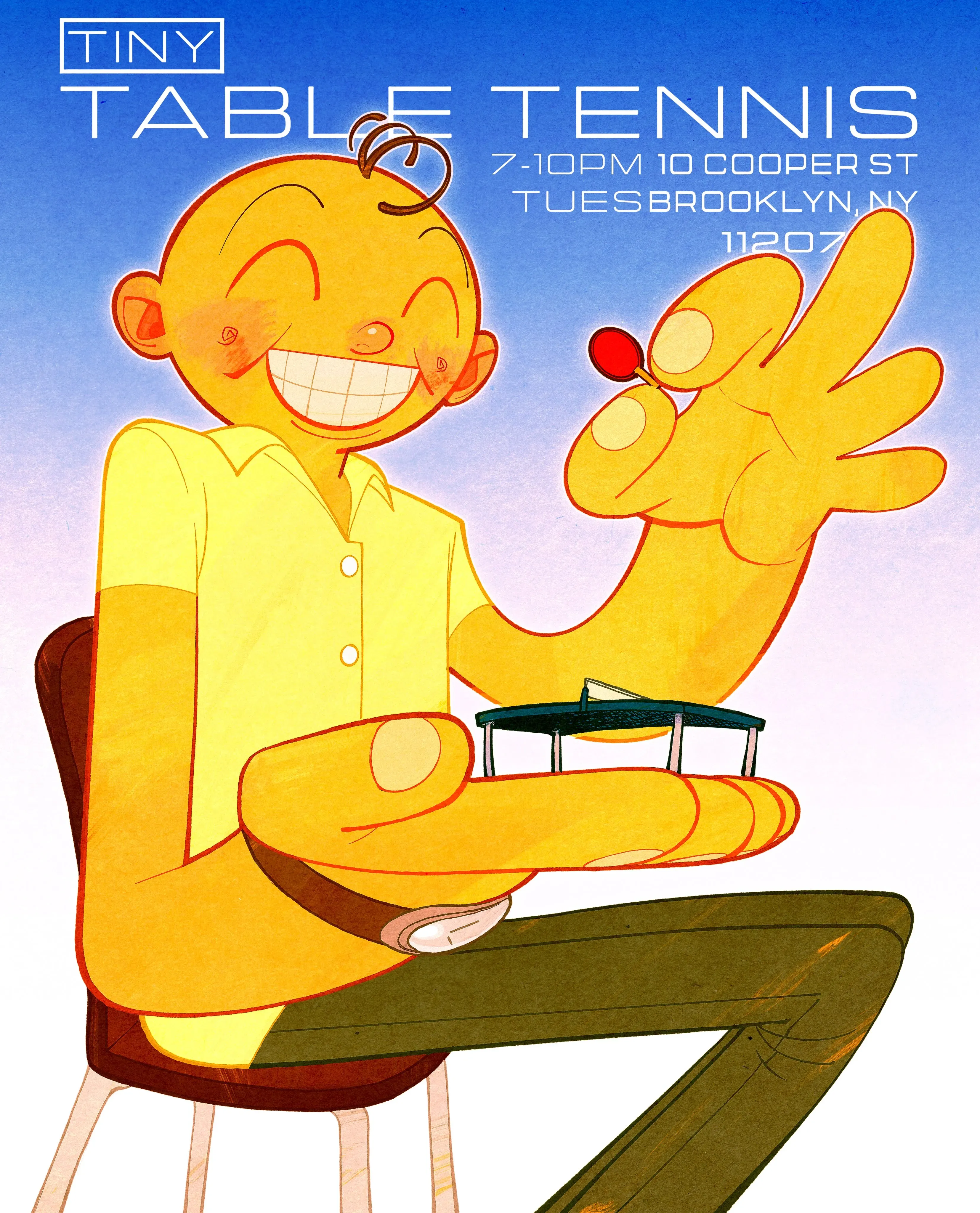 Tiny Table Tennis at The Tiny Cupboard in New York | Mato