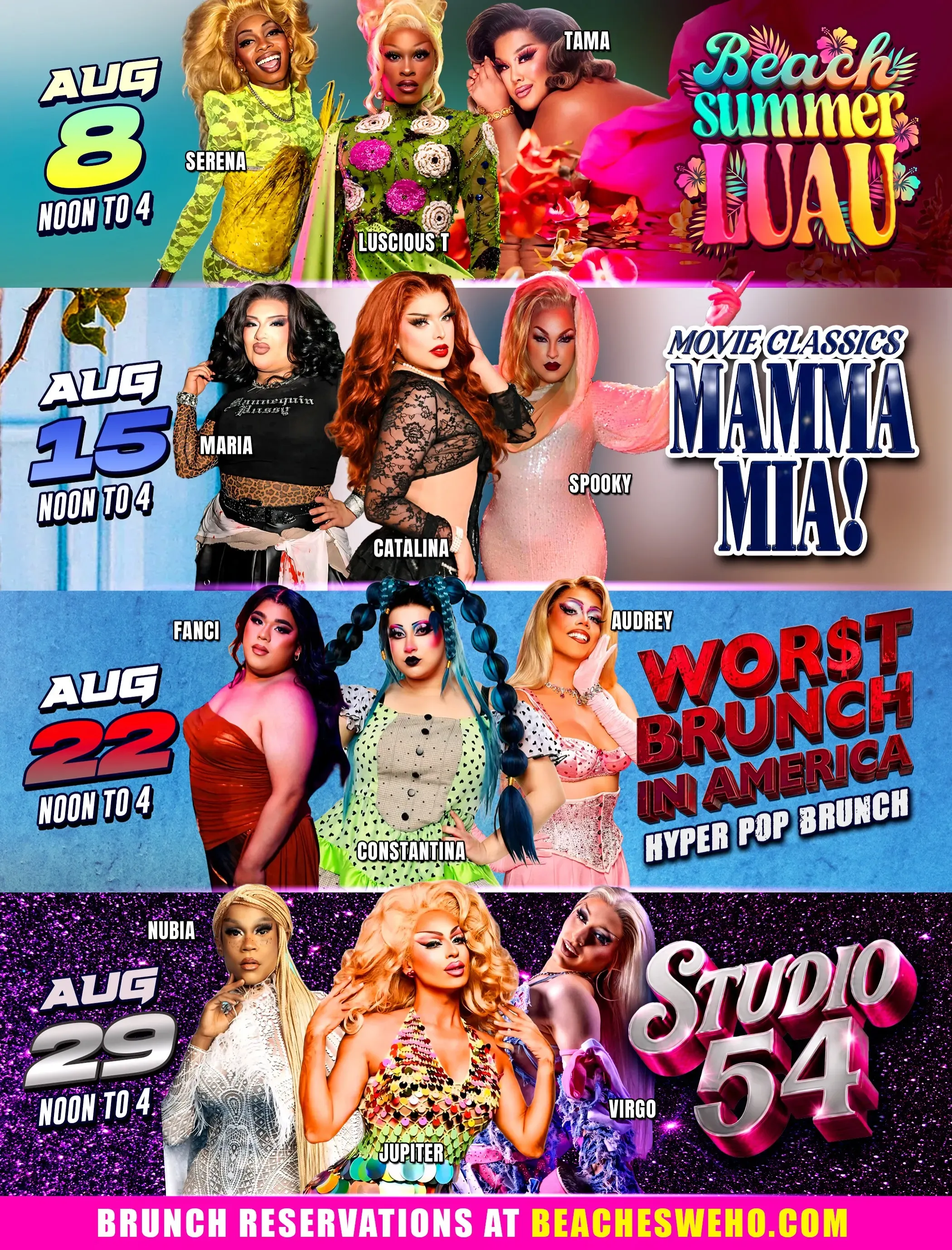 Mamma Mia! Drag Brunch