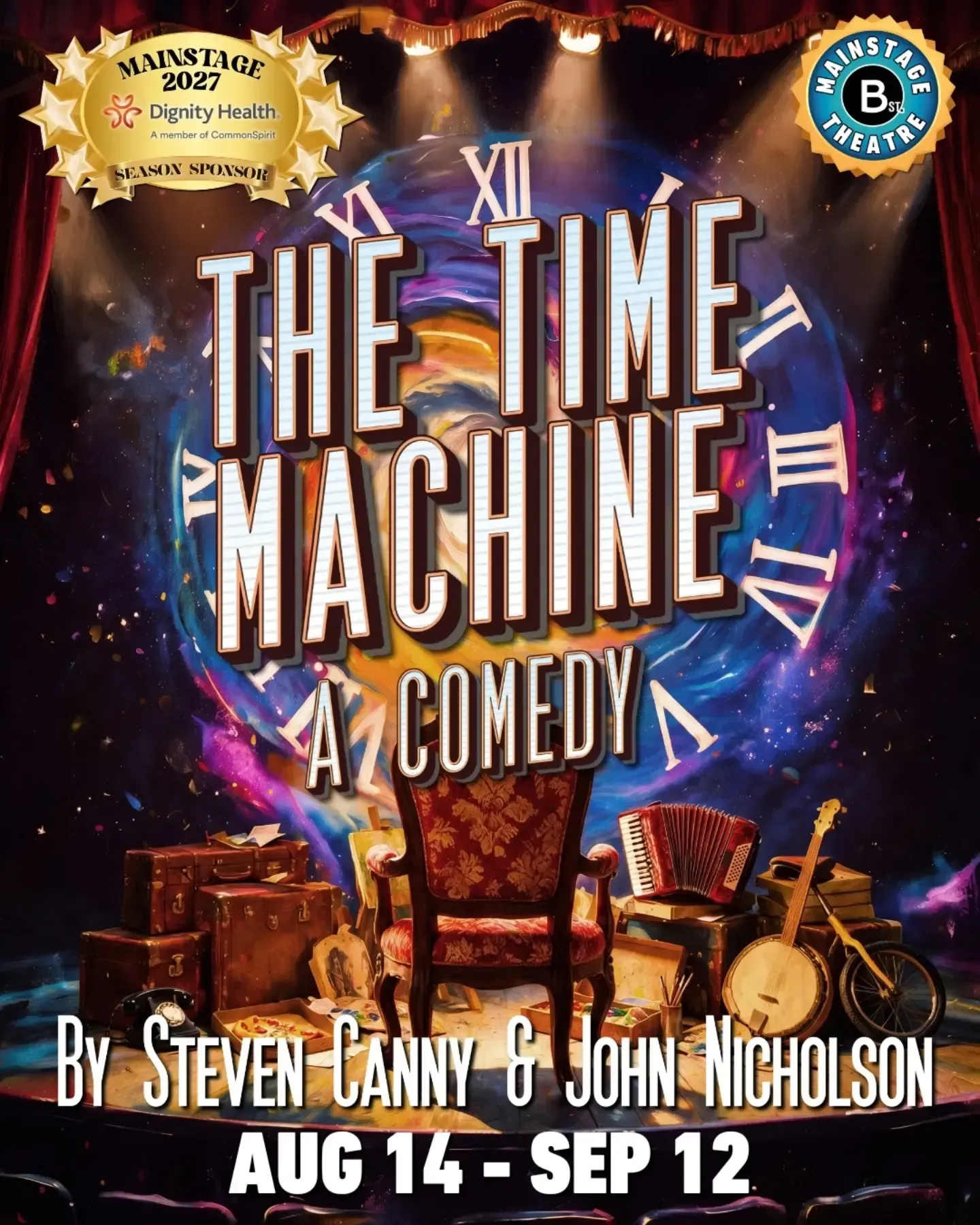 The Time Machine: A Comedy at The Sofia in Sacramento | Mato