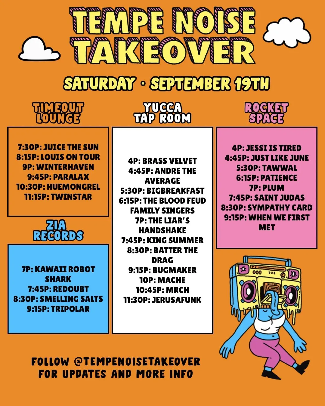 Tempe Noise Takeover 2026 in Phoenix | Mato
