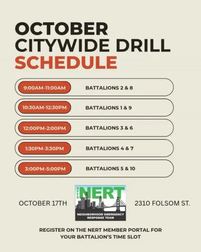 NERT Fall Citywide Drill