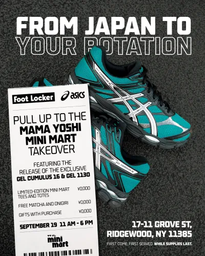 ASICS x Foot Locker Takeover in New York | Mato