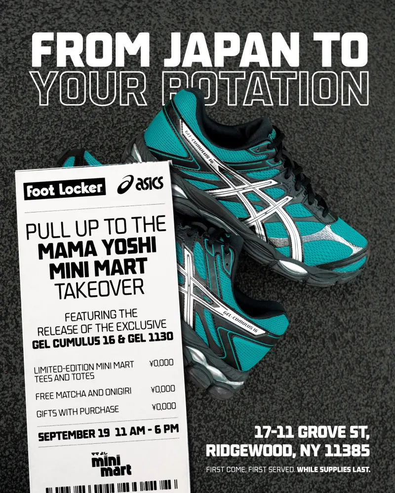 ASICS x Foot Locker Takeover in New York | Mato