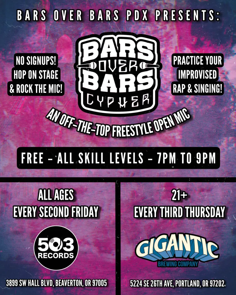 Big Ol' Bars Cypher at Gigantic Brewing in Portland | Mato