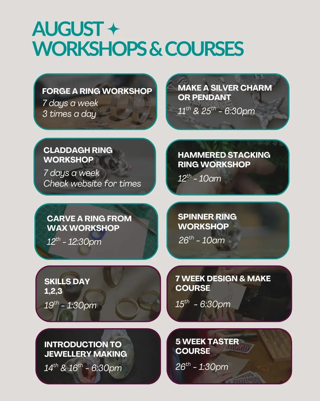 Palestinian Pattern Drawing 7 Week Jewellery Design Course at Silver Works in Dublin