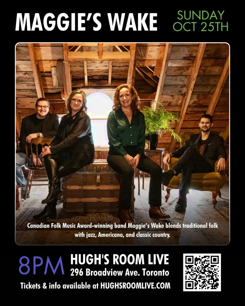Maggie's Wake at Hugh's Room Live in Toronto | Mato