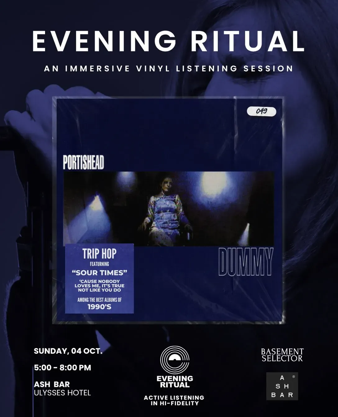 Portishead “Dummy” Vinyl Session at Ash Bar in Baltimore