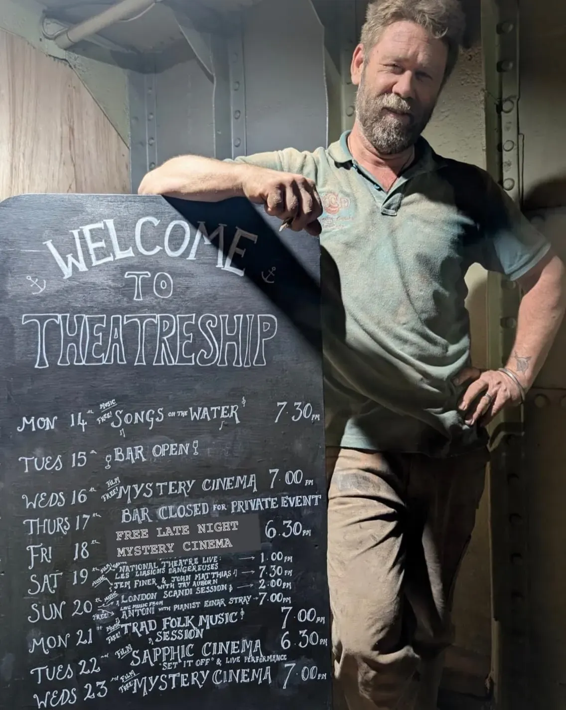 Flower Loop Visual Mystery Cinema at Theatreship in London | Mato