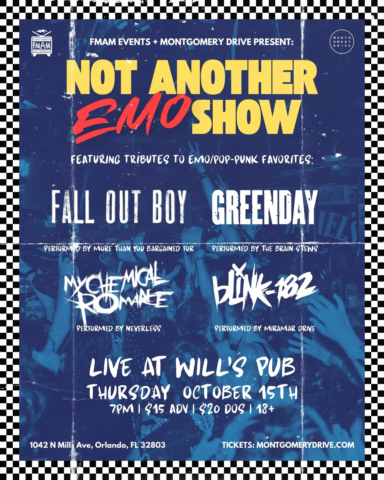 Not Another Emo Show at Will's Pub in Orlando | Mato