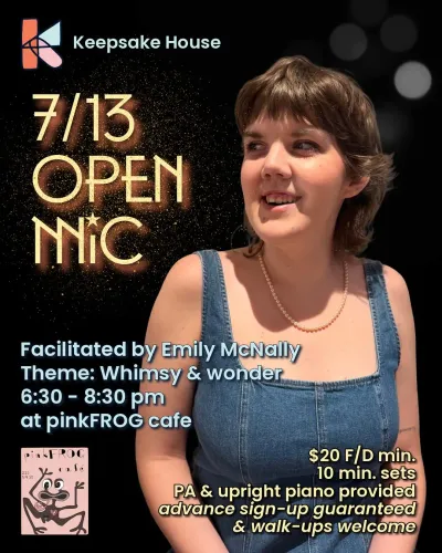 Open Mic: Whimsy & Wonder, New York | pinkFROG cafe at Mato events