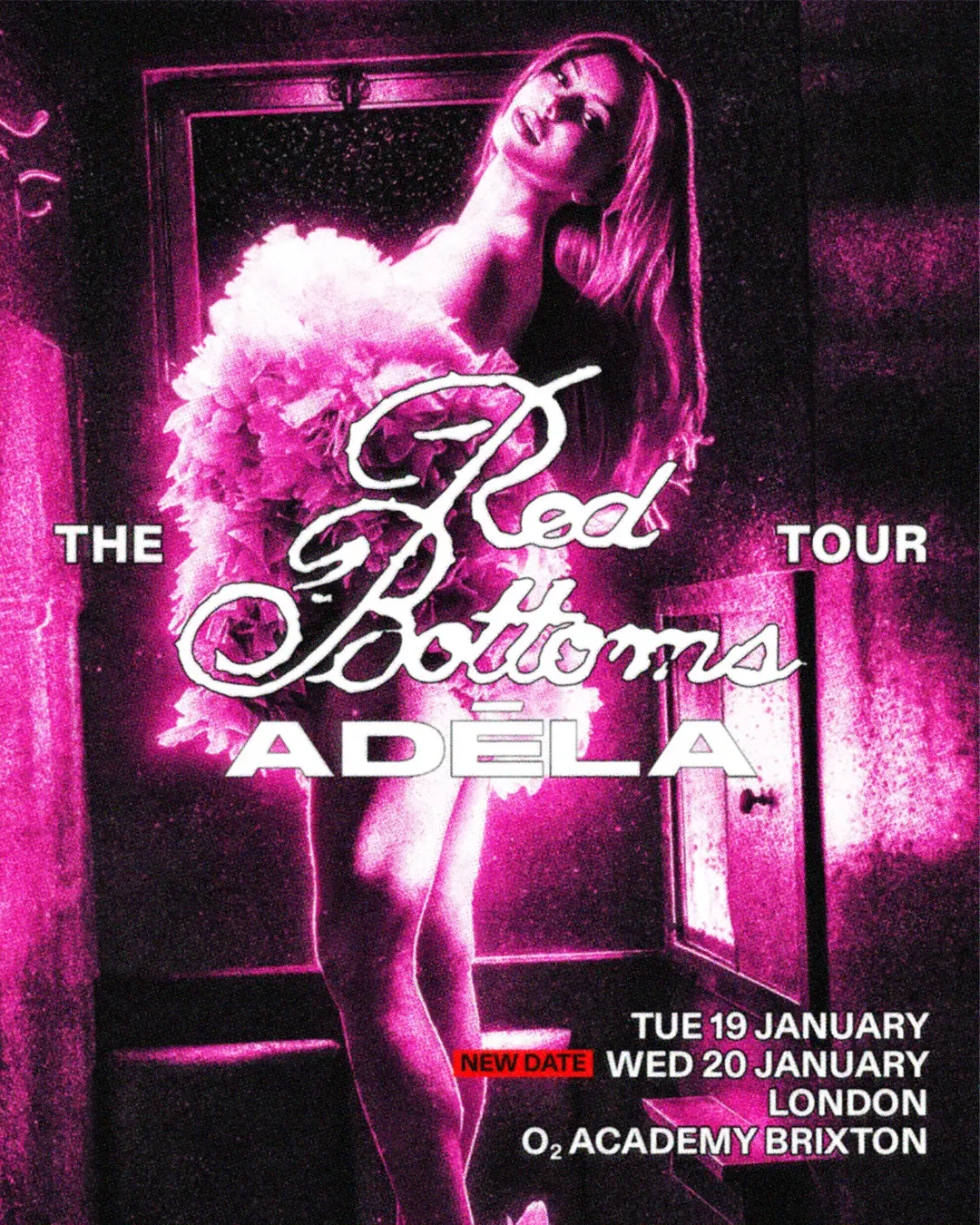 Bottom Tour Programme Adéla: The Red Bottoms Tour at O2 Academy Brixton in London