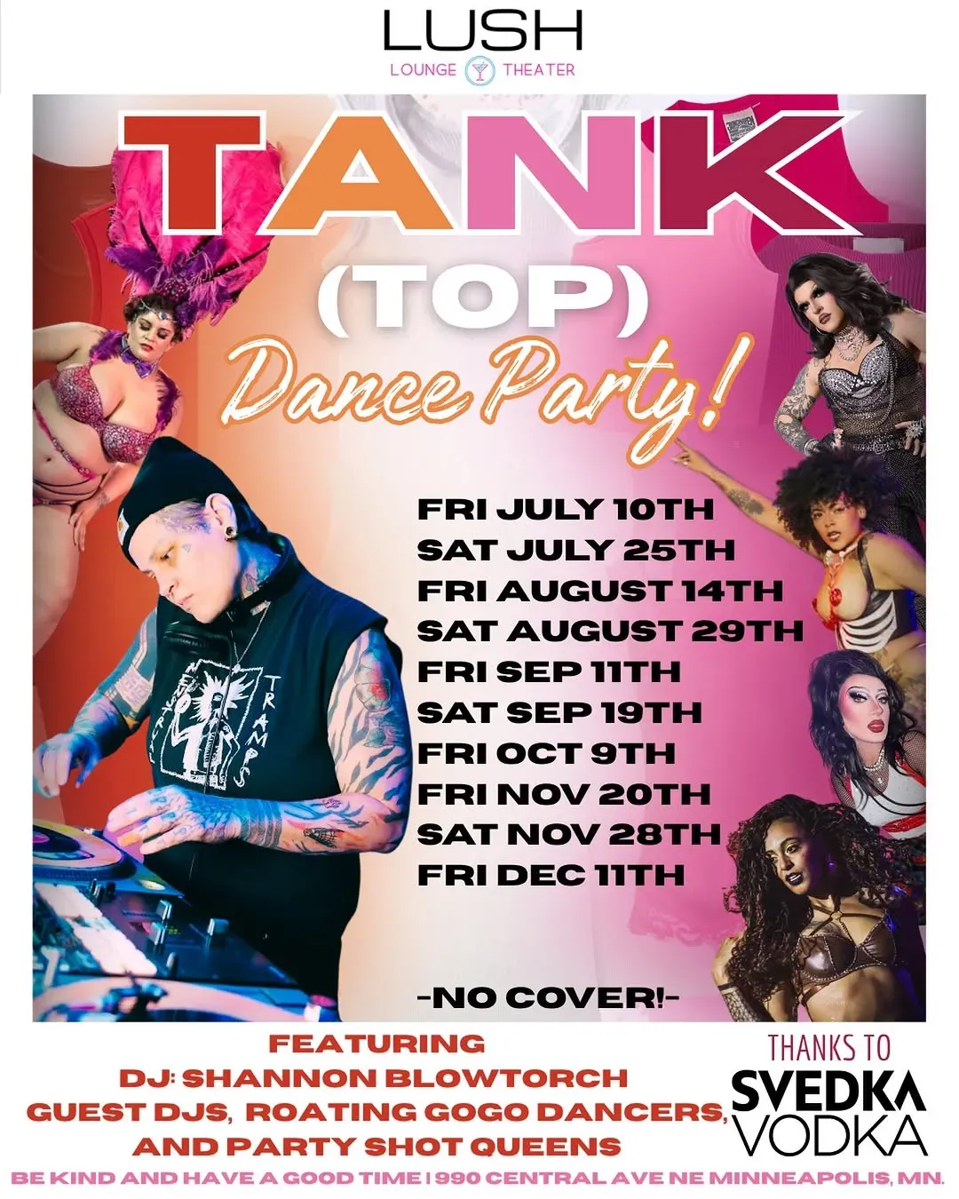 Tank (Top) Dance Party in Minneapolis | Mato