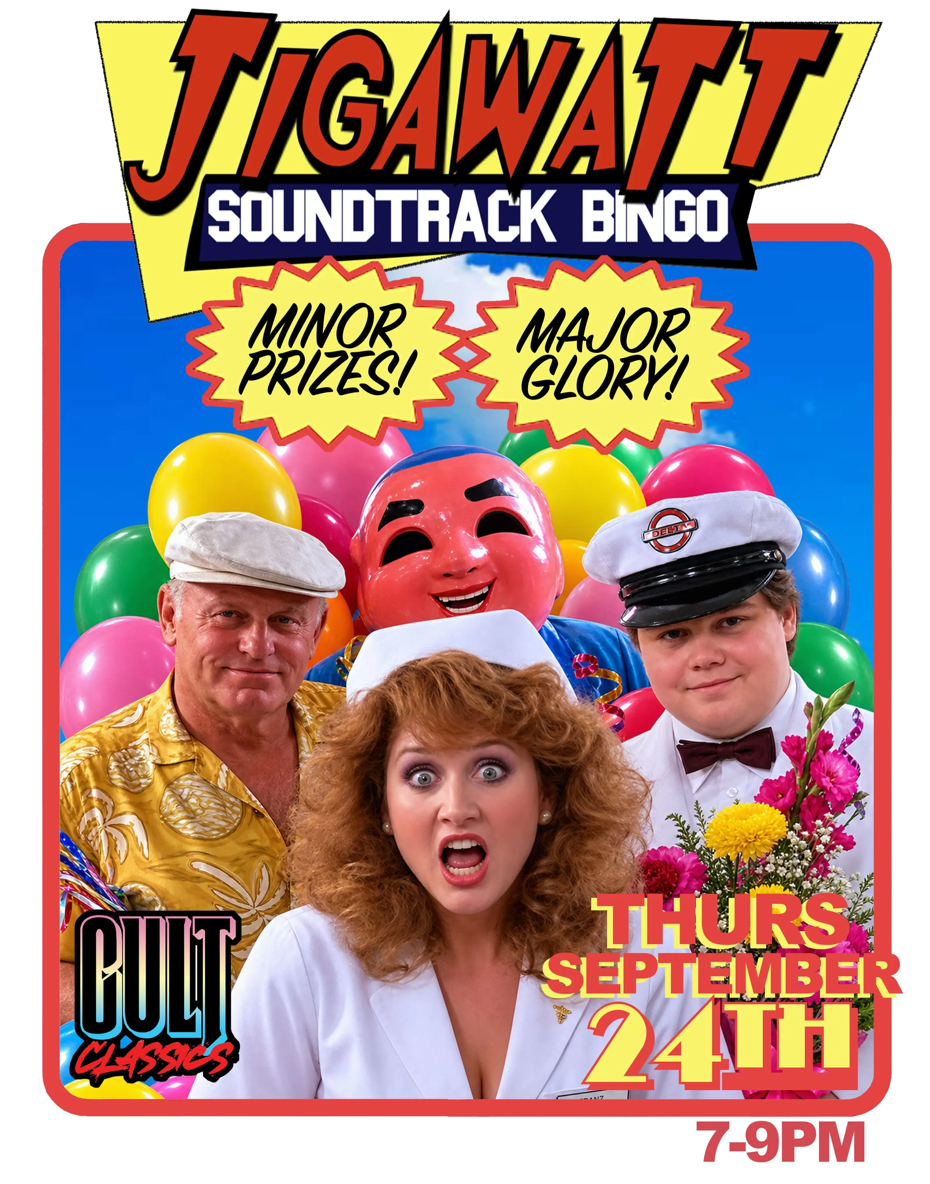 DJ Jigawatt Soundtrack Bingo at Cult Classics in Portland | Mato