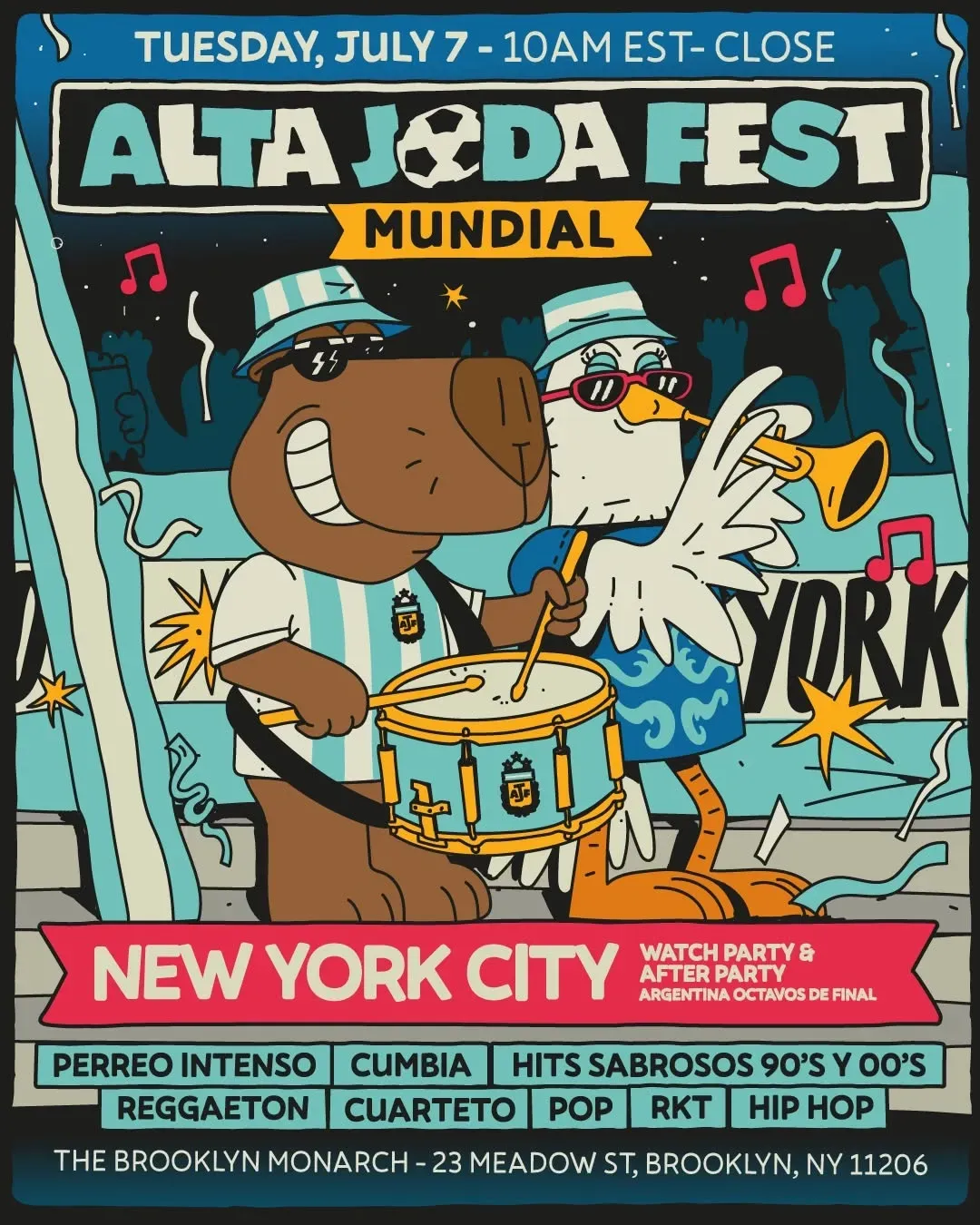 Alta Joda Fest Mundial at The Brooklyn Monarch in New York