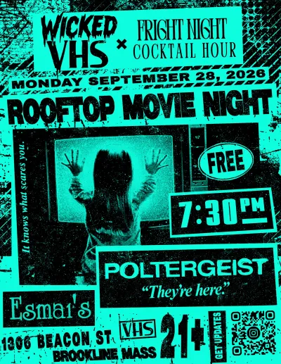 Rooftop VHS: Poltergeist at Esmai's in Boston | Mato Rooftop VHS: Poltergeist at Esmai's in Boston | Mato