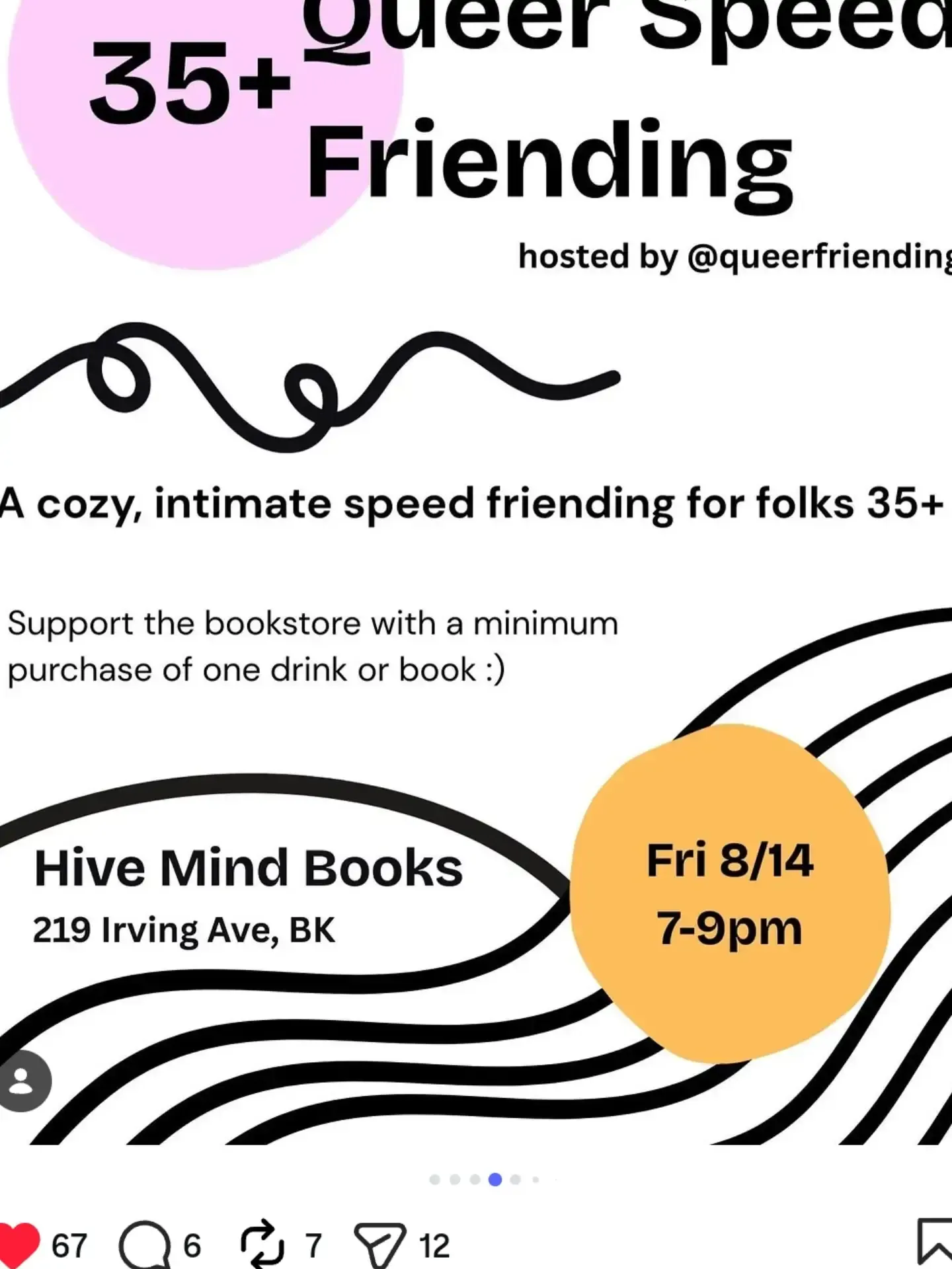 35+ Queer Speed Friending