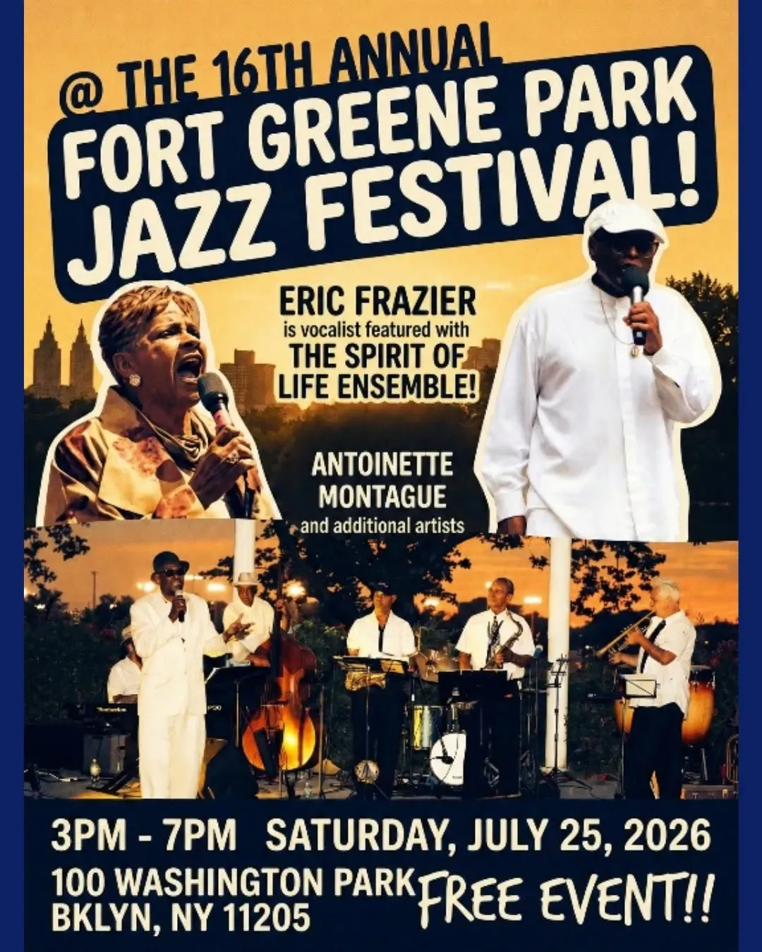 Fort Greene Park Jazz Festival in New York | Mato