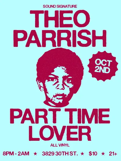 Theo Parrish at Part Time Lover in San Diego | Mato