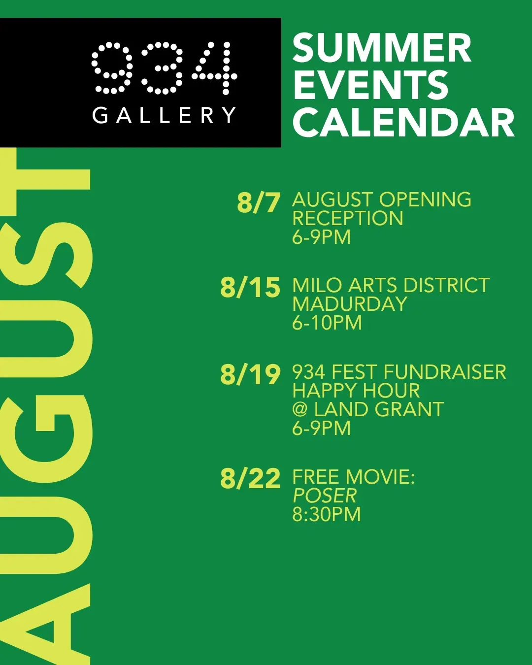 Free Movie: Poser at 934 Gallery in Columbus | Mato