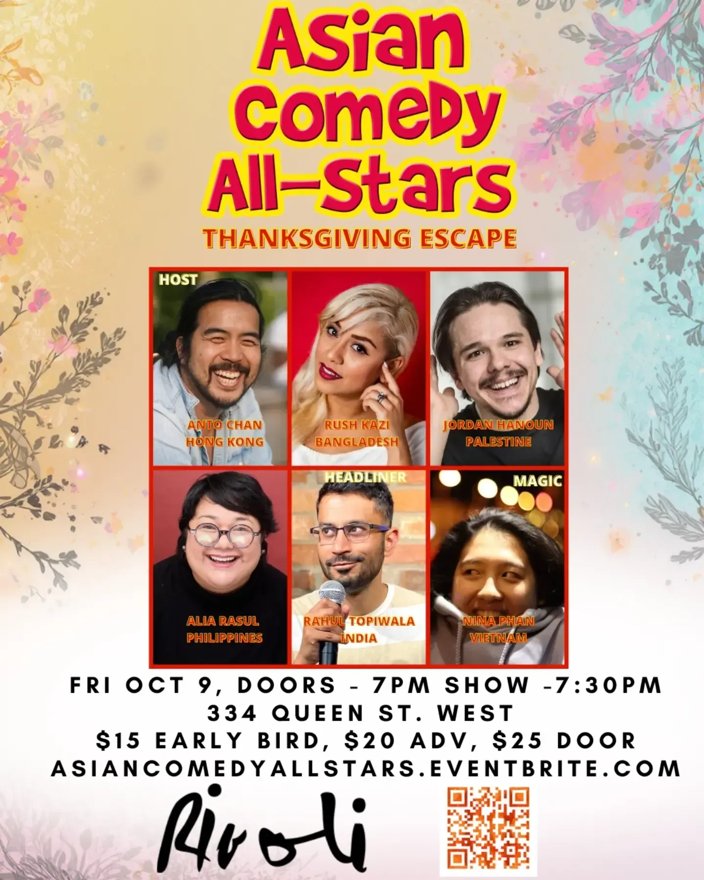 Asian Comedy All-Stars at The Rivoli in Toronto | Mato