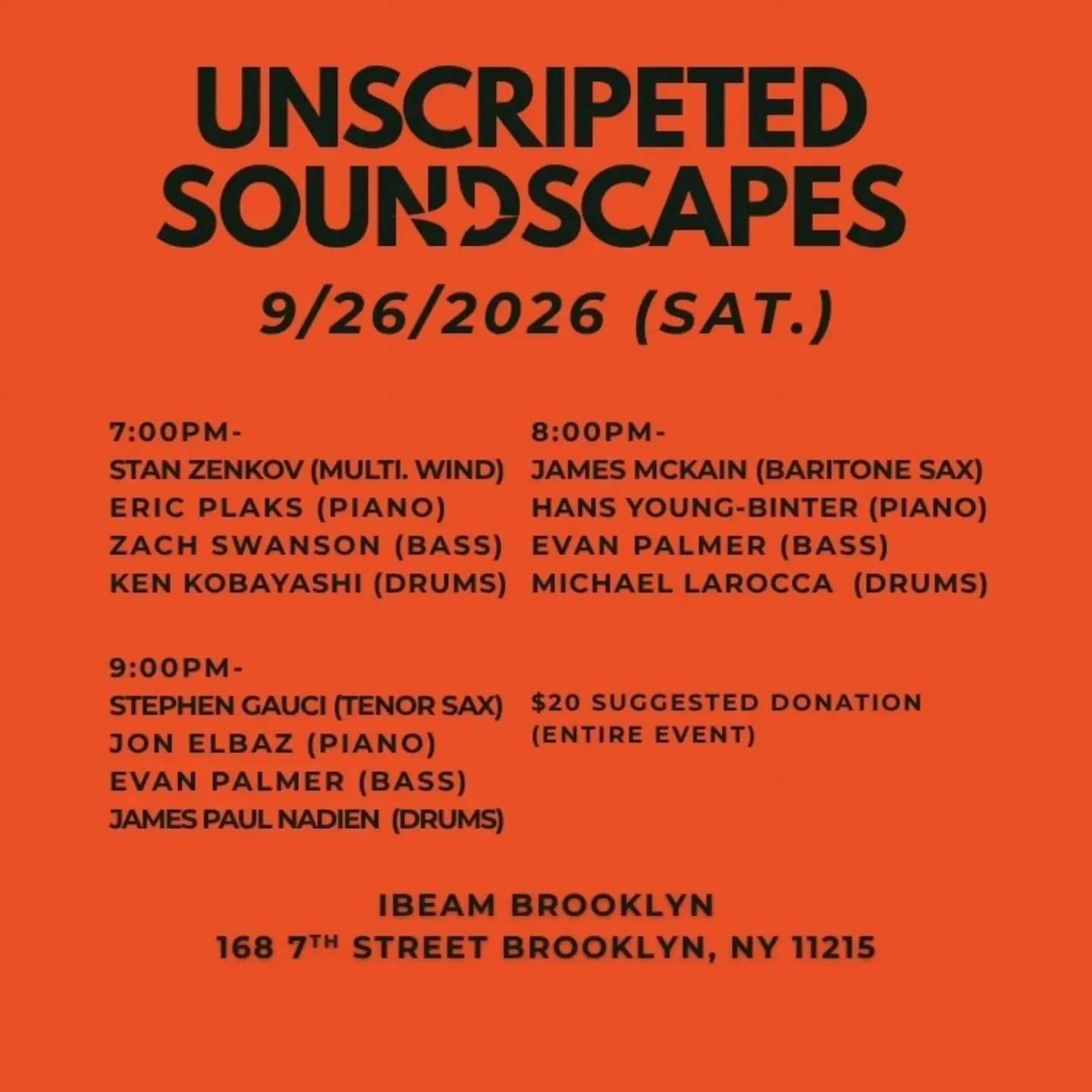 Unscripeted Soundscapes at IBeam Brooklyn in New York | Mato