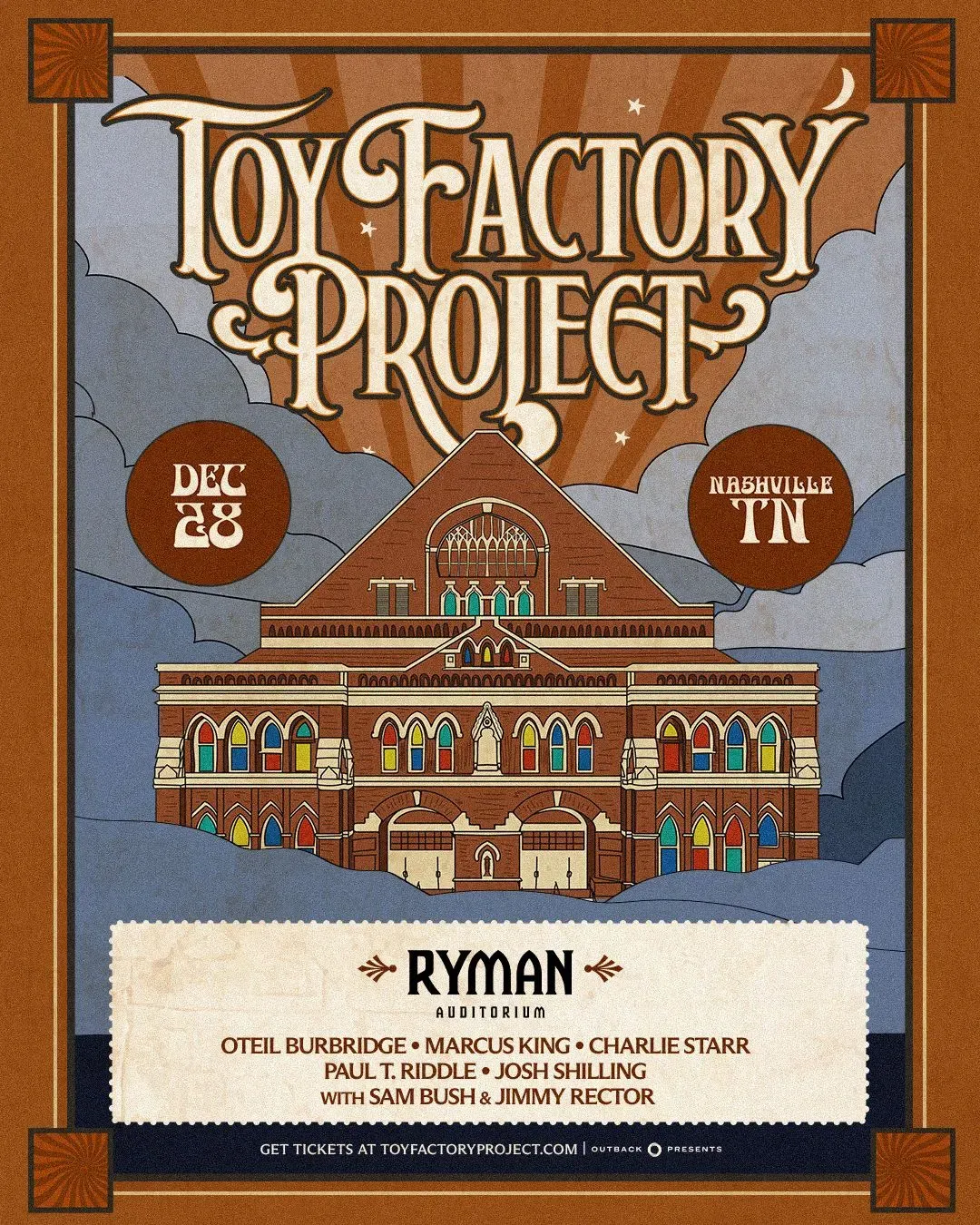Toy Factory Project at Ryman Auditorium in Nashville | Mato