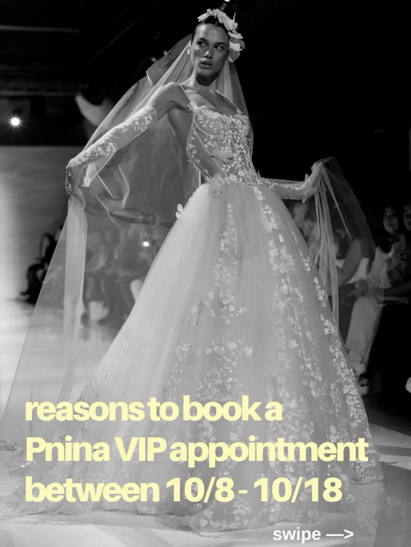 のんのcouture プロフ更新 Pnina Tornai Trunk Show at Kleinfeld Bridal in New York | Mato