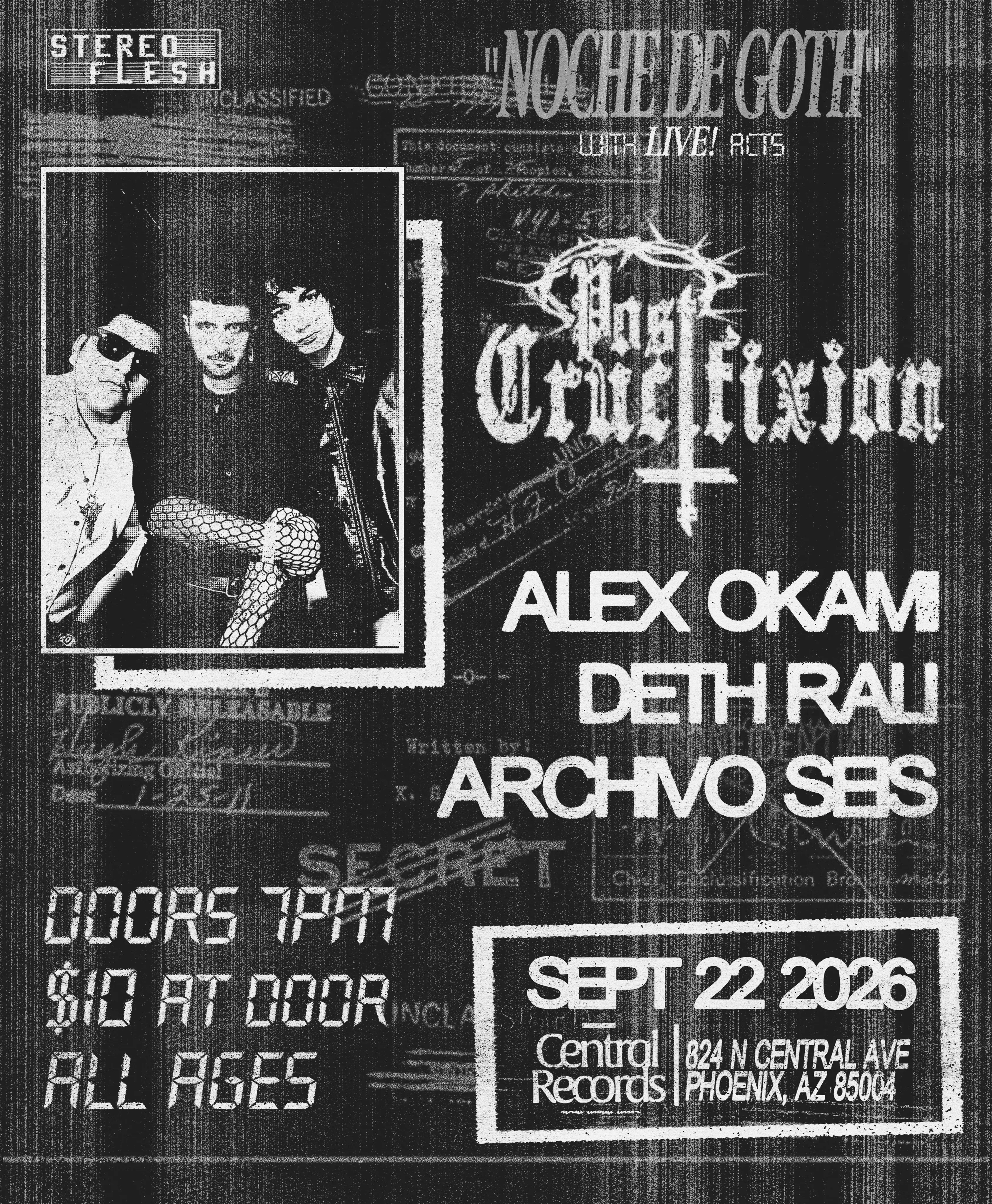 Post Crucifixion & More at Central Records in Phoenix | Mato