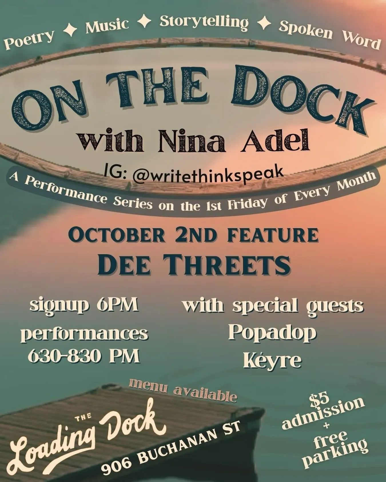 On the Dock: Dee Threets at The Loading Dock in Nashville