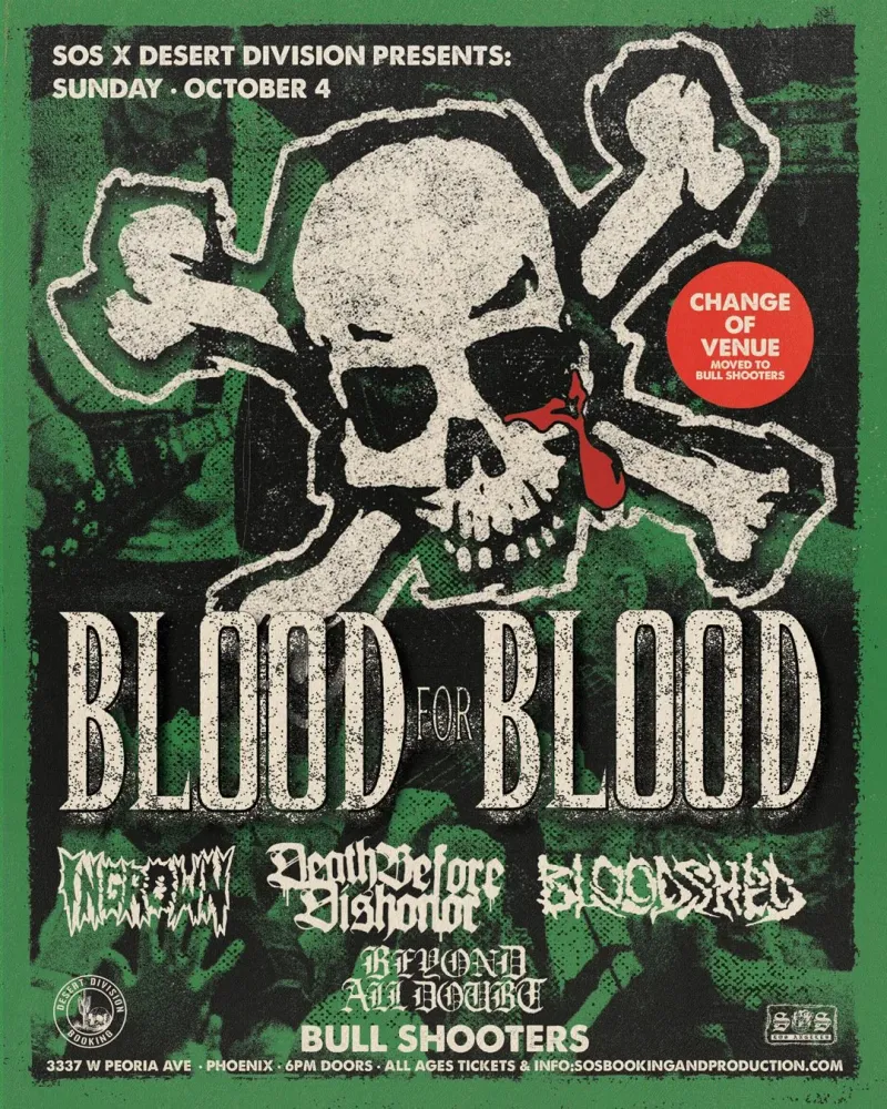 Blood For Blood at Bull Shooters in Phoenix | Mato