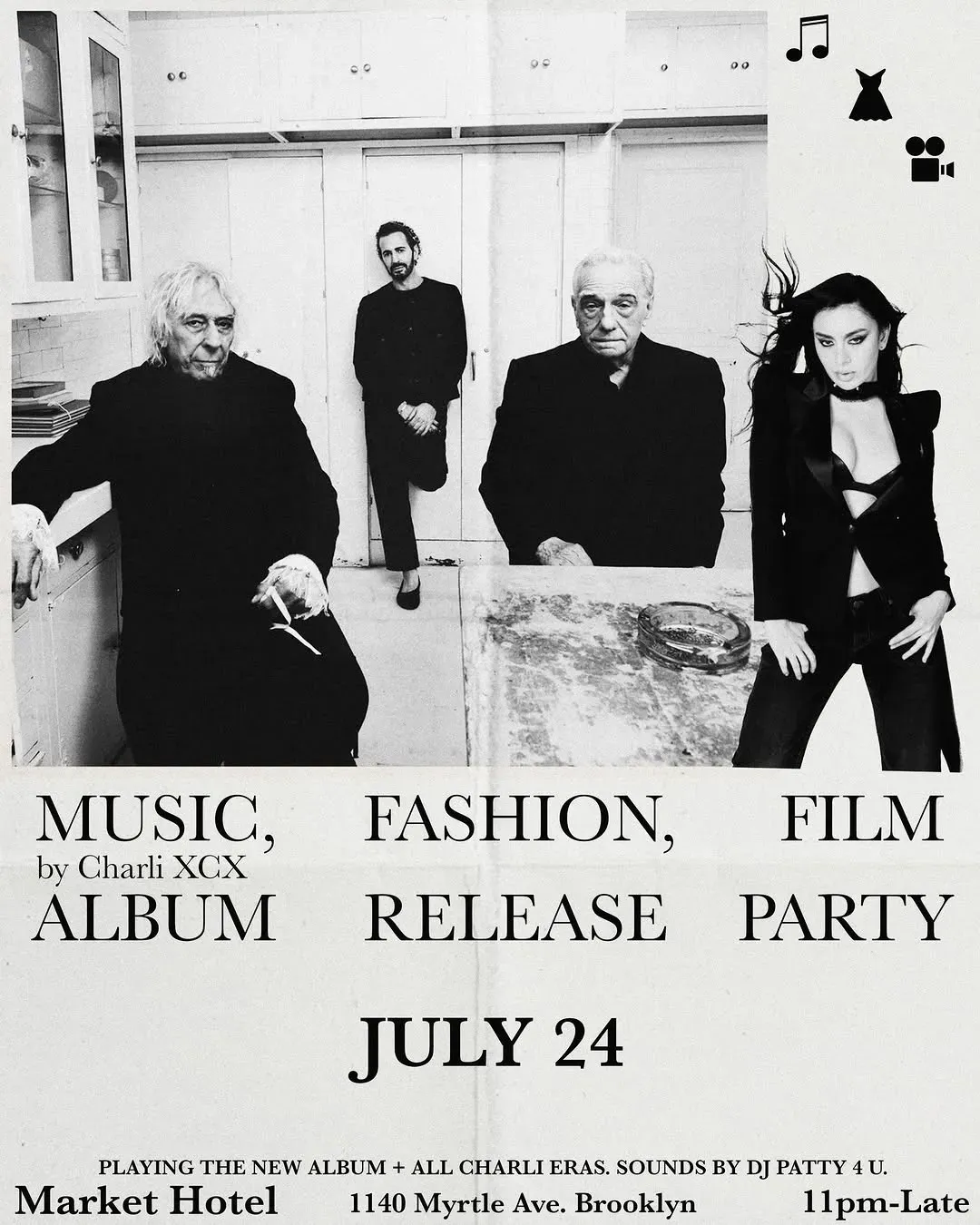 洋楽 Take the Music to the Party Corporate Music, Fashion, Film Release Party at Market Hotel in New York
