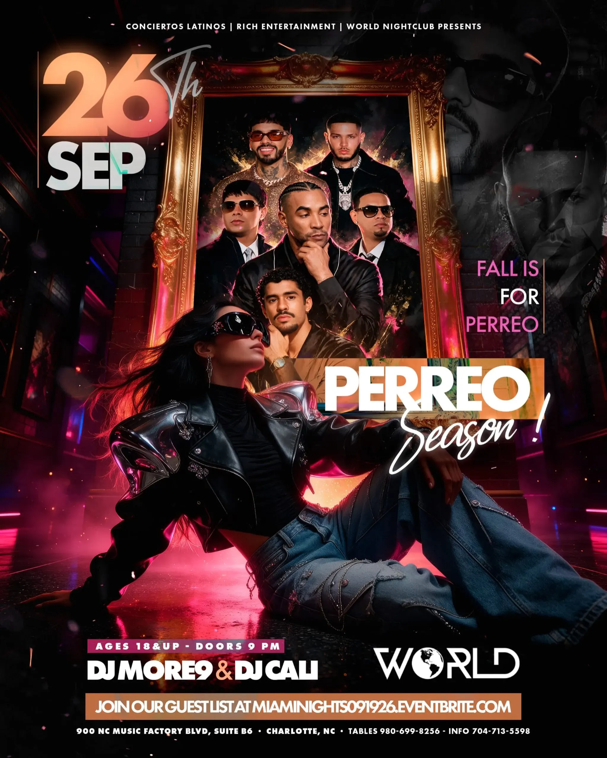 Perreo Season at World Nightclub in Charlotte | Mato