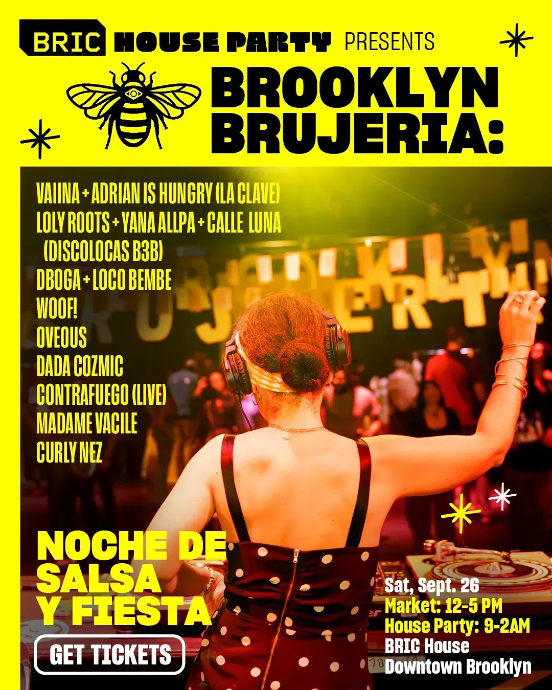 洋楽 VERY RARE Brooklyn House Compilation Brooklyn Brujeria House Party at BRIC House in New York