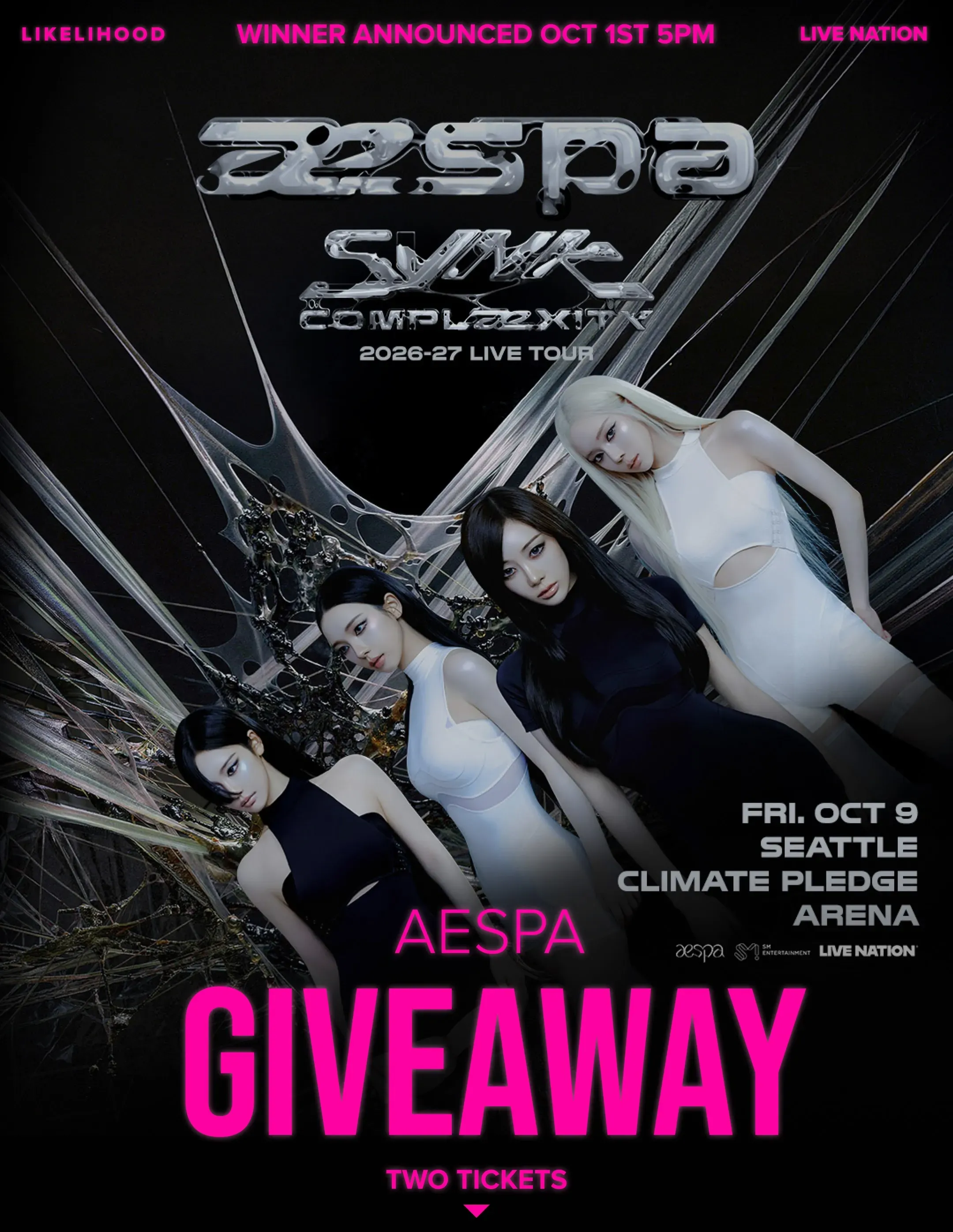 Aespa: SYNK: COMPLEXITY Tour in Seattle | Mato