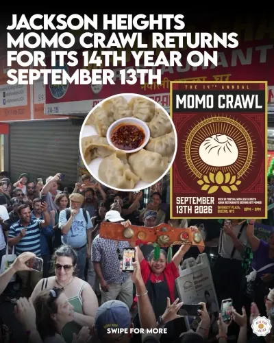 momoページ Jackson Heights Momo Crawl at Diversity Plaza in New York