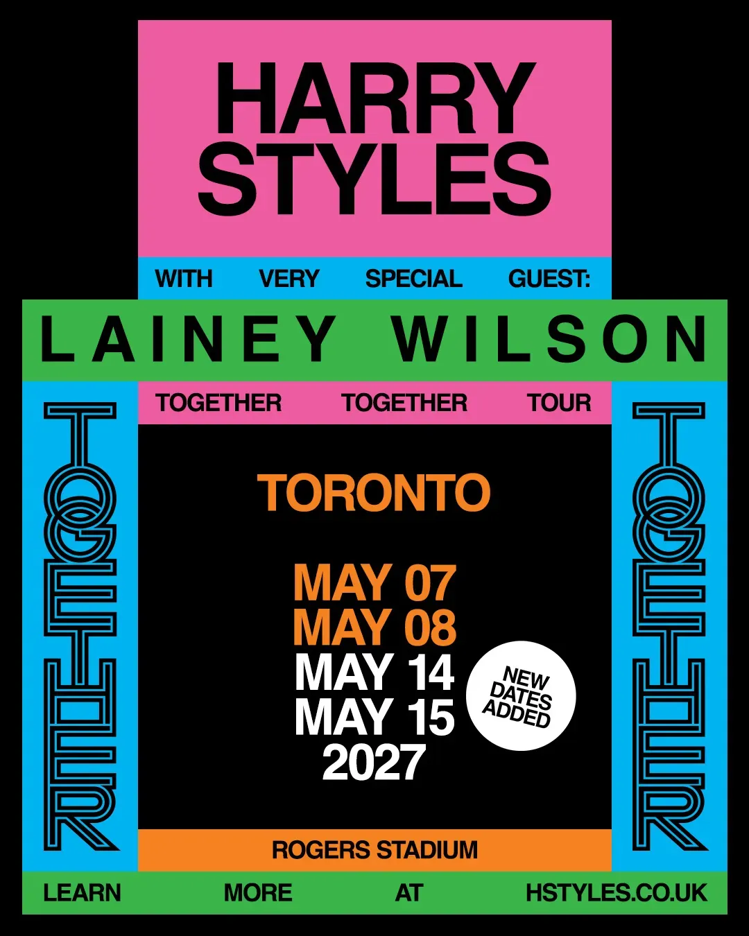 Harry Styles: Together, Together at Rogers Stadium in Toronto