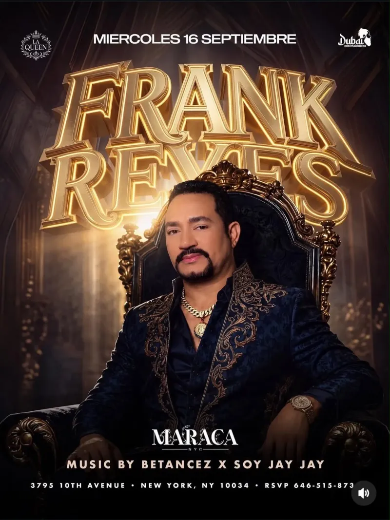Frank Reyes Live at Maraca