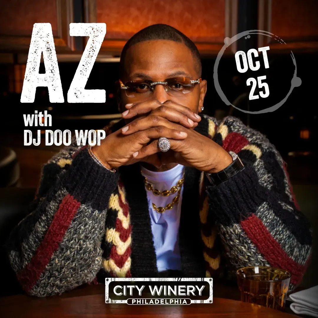 AZ with DJ Doo Wop at City Winery Philadelphia in Philadelphia