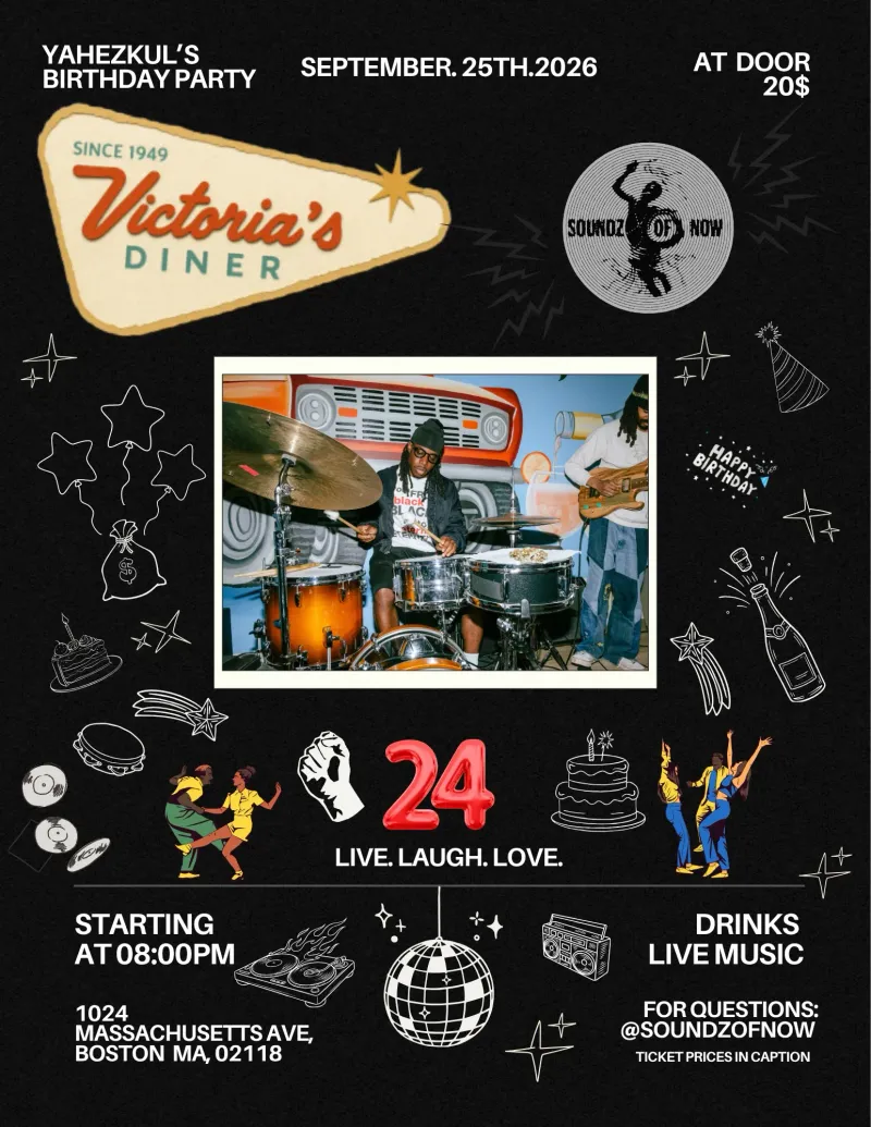 Yahezkul's Birthday Party at Victoria's Diner in Boston | Mato