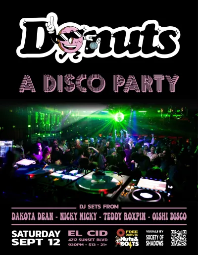 Donuts: A Disco Party at El Cid in Los Angeles | Mato