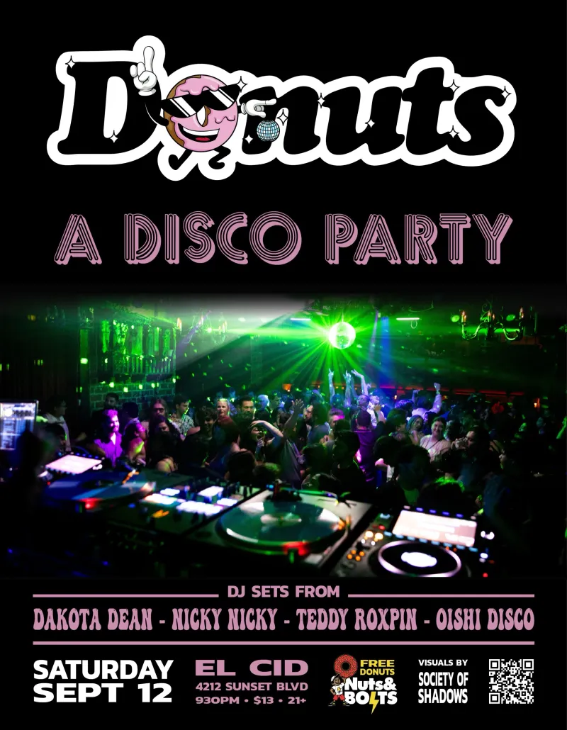 Donuts: A Disco Party at El Cid in Los Angeles | Mato